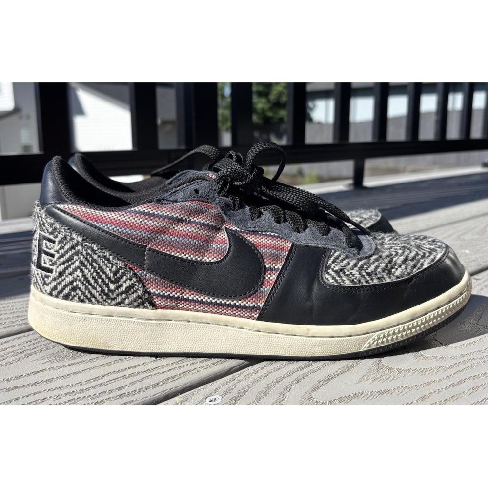 Nike Terminator Low Braid Check Pack Skate Shoes 308841-002 Men's Size 9.5‎